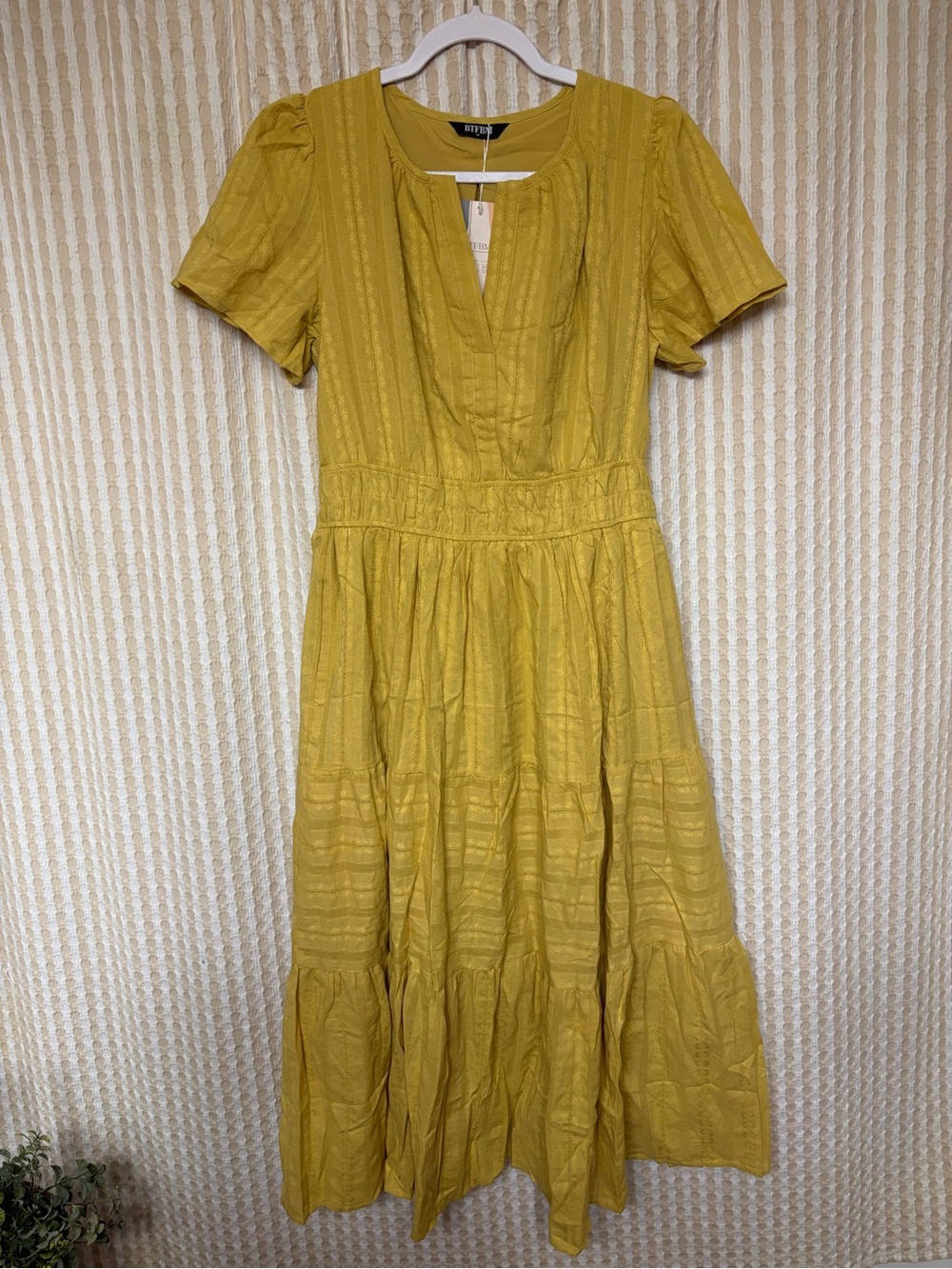 Mustard Yellow maxi Dress